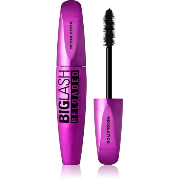 Makeup Revolution Big Lash Reloaded спирала за екстра обем цвят Black 8 мл. на ниска цена