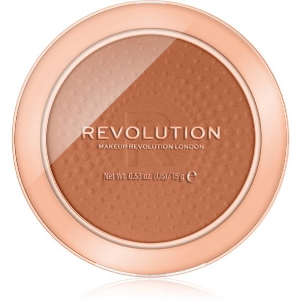 Makeup Revolution Mega Bronzer бронзант цвят 02 Warm 15 гр.