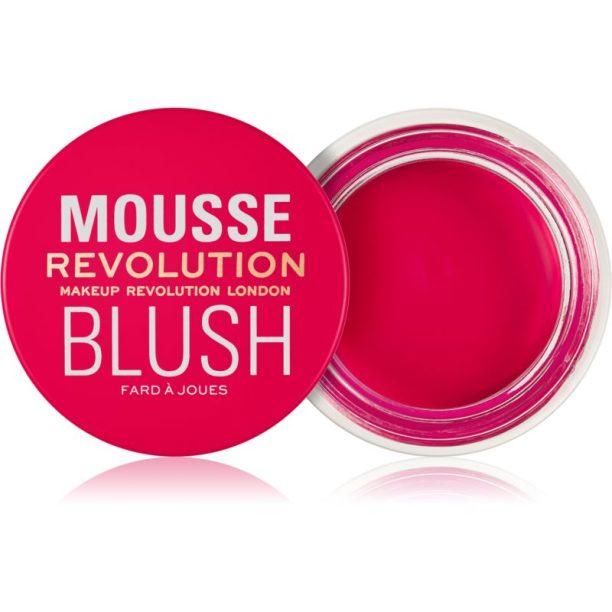 Makeup Revolution Mousse руж цвят Juicy Fuchsia Pink 6 гр. на ниска цена