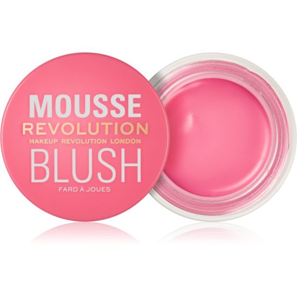 Makeup Revolution Mousse руж цвят Squeeze Me Soft Pink 6 гр. на ниска цена