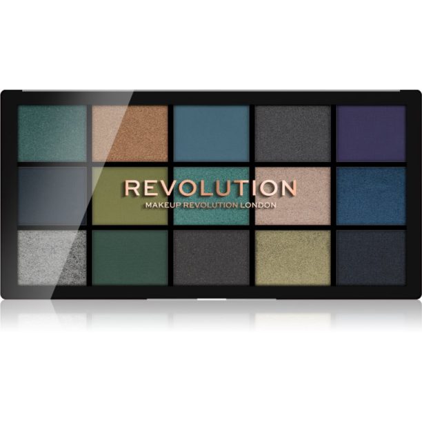 Makeup Revolution Reloaded палитра от сенки за очи цвят Deep Dive 15x1