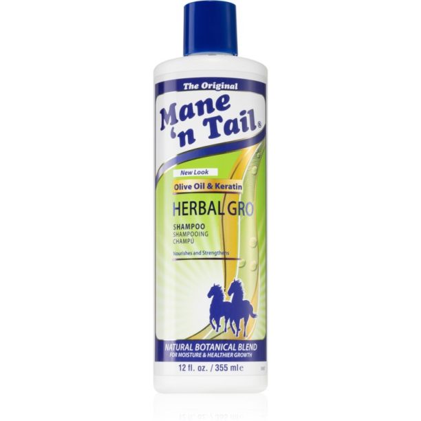 Mane 'N Tail Herbal Gro шампоан за всички видове коса 355 мл.