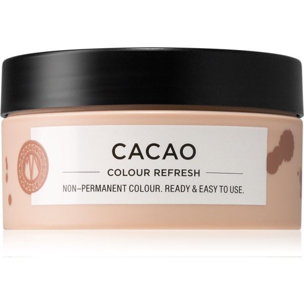 Maria Nila Colour Refresh Cacao нежна подхранваща маска без перманентни цветови пигменти издържа 4 – 10 измивания 6.00 100 мл. на ниска цена