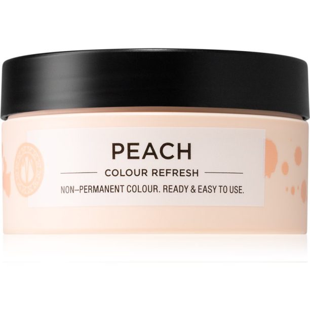 Maria Nila Colour Refresh Peach нежна подхранваща маска без перманентни цветови пигменти издържа 4 – 10 измивания 9.34 100 мл. на ниска цена