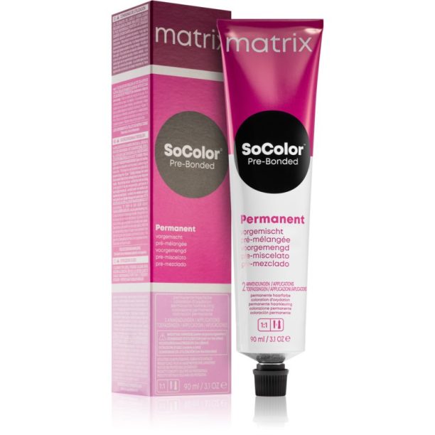 Matrix SoColor Pre-Bonded Blended перманентната боя за коса цвят 6M Dunkelblond Mocca 90 мл. на ниска цена