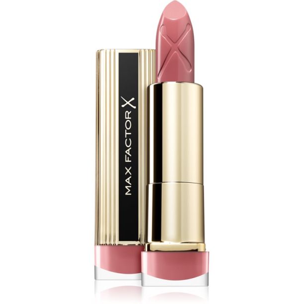 Max Factor Colour Elixir 24HR Moisture овлажняващо червило цвят 010 Toasted Almond 4