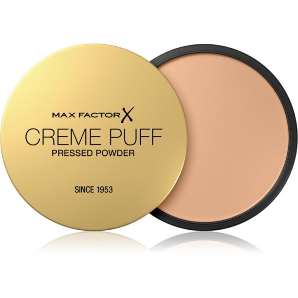 Max Factor Creme Puff пудра  за всички типове кожа на лицето цвят 50 Natural  21 гр. на ниска цена