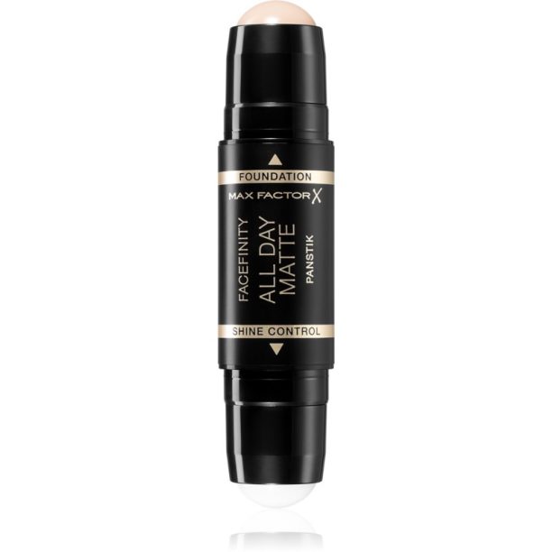 Max Factor Facefinity All Day Matte Panstik фон дьо тен и основа  в стик цвят 42 Ivory 11 гр.