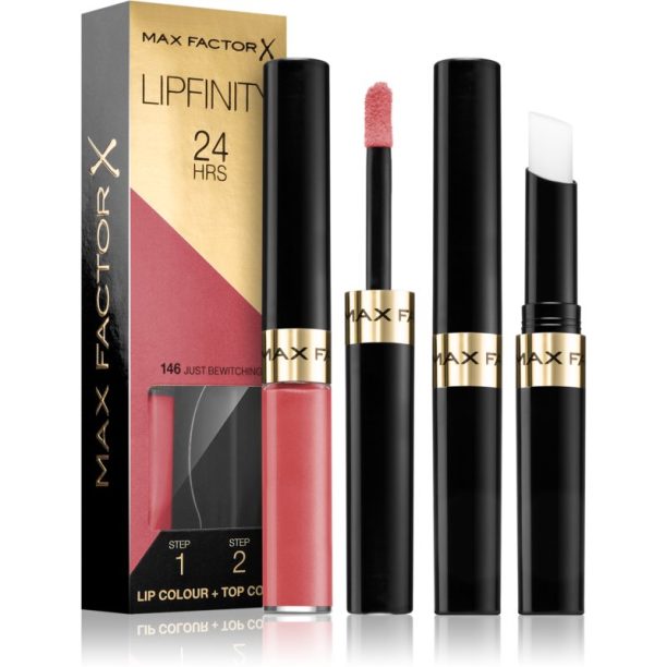 Max Factor Lipfinity Lip Colour дълготрайно червило с балсам цвят 146 Just Bewitching 4