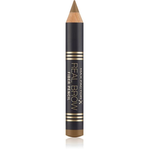 Real Brow Fiber Pencil Max Factor Real Brow Fiber Pencil молив за вежди цвят 000 Blonde 1.83 гр.