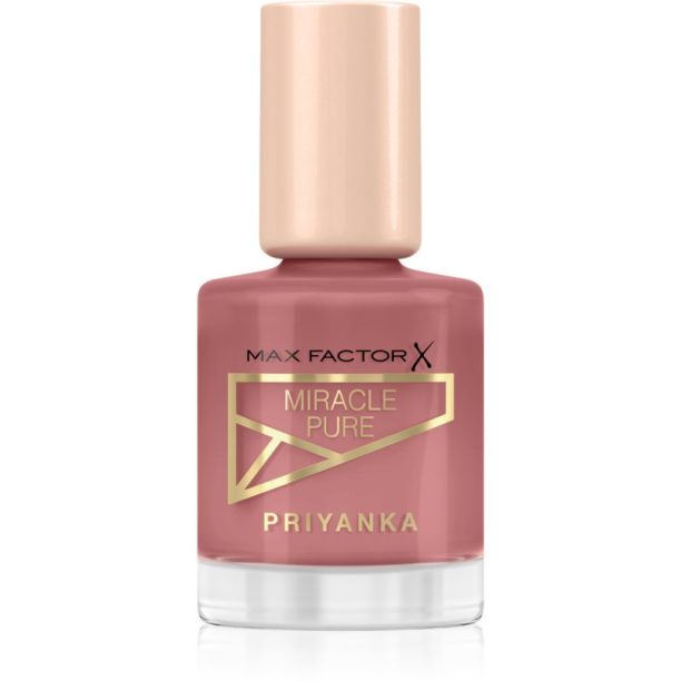 Max Factor x Priyanka Miracle Pure подхранващ лак за нокти цвят 212 Winter Sunset 12 мл. на ниска цена