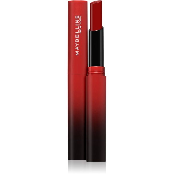 Maybelline Color Sensational Ultimatte Slim дълготрайно червило цвят 299 More Scarlet 2 гр.