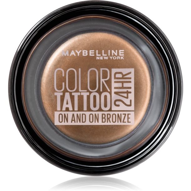 Maybelline Color Tattoo сенки за очи-гел цвят 35 On And On Bronze 4 гр.