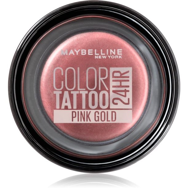 Maybelline Color Tattoo сенки за очи-гел цвят 65 Pink Gold 4 гр.