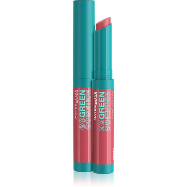 Maybelline Green Edition тониращ хидратиращ балсам за устни цвят 09 Lightning 1