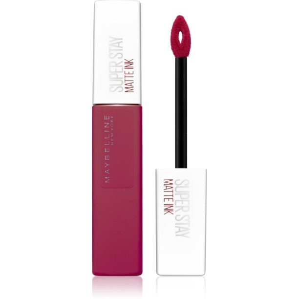 Maybelline SuperStay Matte Ink матиращо течно червило за дълготраен ефект цвят 80 Ruler 5 мл.