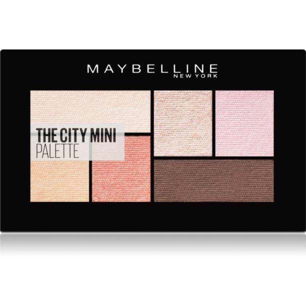 Maybelline The City Mini Palette палитра сенки за очи цвят 430 Downtown Sunrise 6 гр. на ниска цена