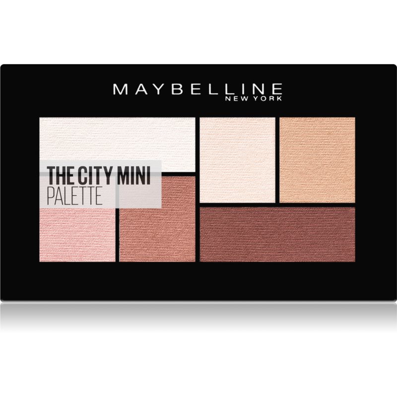 Maybelline The City Mini Palette палитра сенки за очи цвят 480 Matte About Town 6 гр. на ниска цена