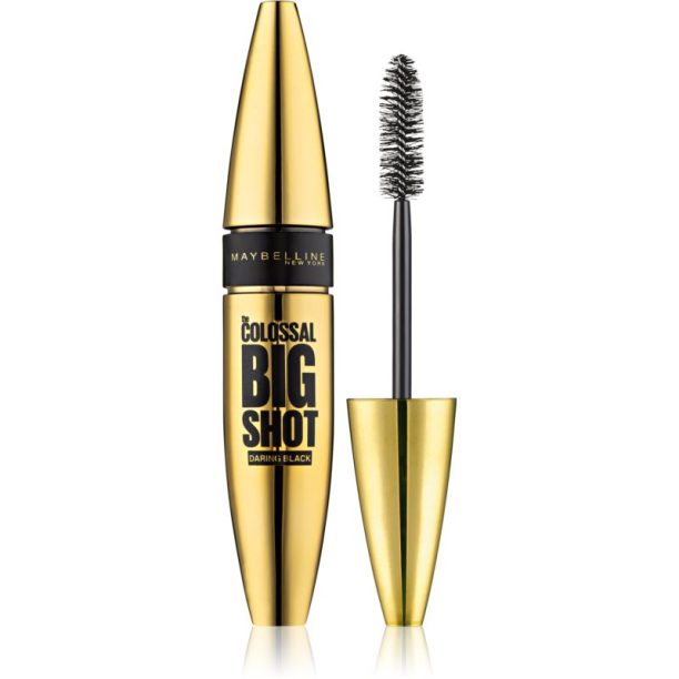 Maybelline The Colossal Big Shot Daring Black спирала за обем екстра черна 9.5 мл. на ниска цена