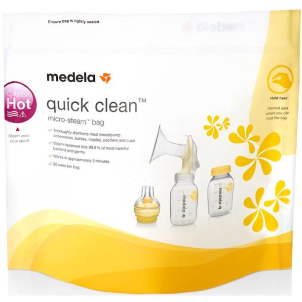 Medela Quick Clean™ пликчета за стерилизиране 5 бр.