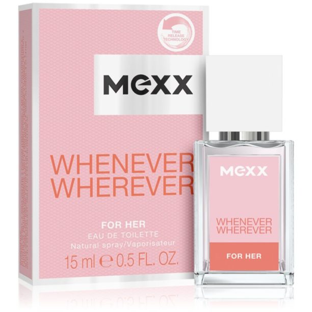 Mexx Whenever Wherever For Her тоалетна вода за жени 15 мл. на ниска цена