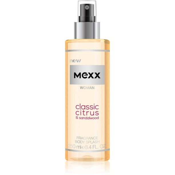 Mexx Woman Classic Citrus & Sandalwood освежаващ спрей за тяло 250 мл. на ниска цена