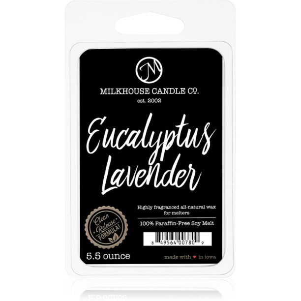 Milkhouse Candle Co. Creamery Eucalyptus Lavender восък за арома-лампа 155 гр.