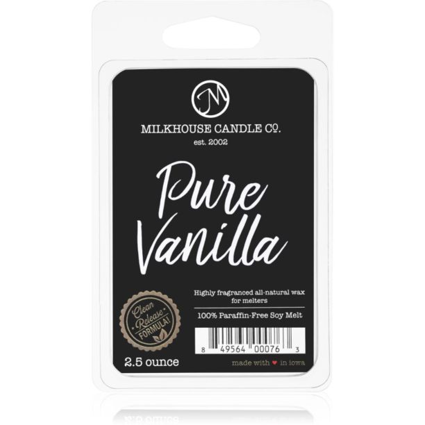 Milkhouse Candle Co. Creamery Pure Vanilla восък за арома-лампа 70 гр.