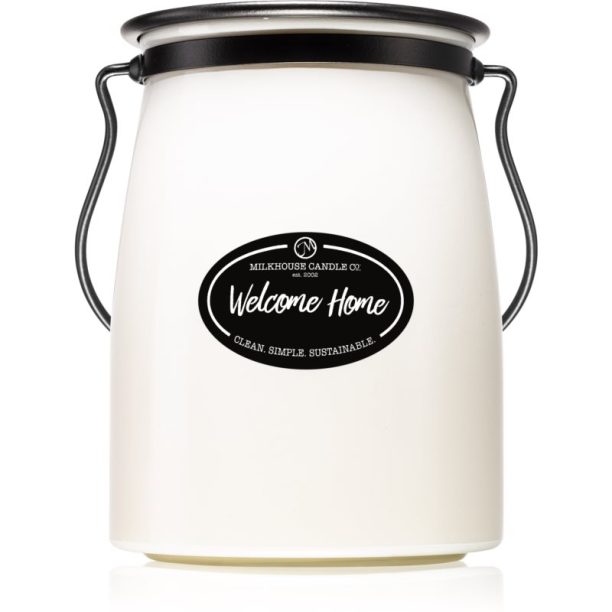 Milkhouse Candle Co. Creamery Welcome Home ароматна свещ Butter Jar 624 гр.