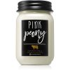 Milkhouse Candle Co. Farmhouse Pink Peony ароматна свещ Mason Jar 368 гр.