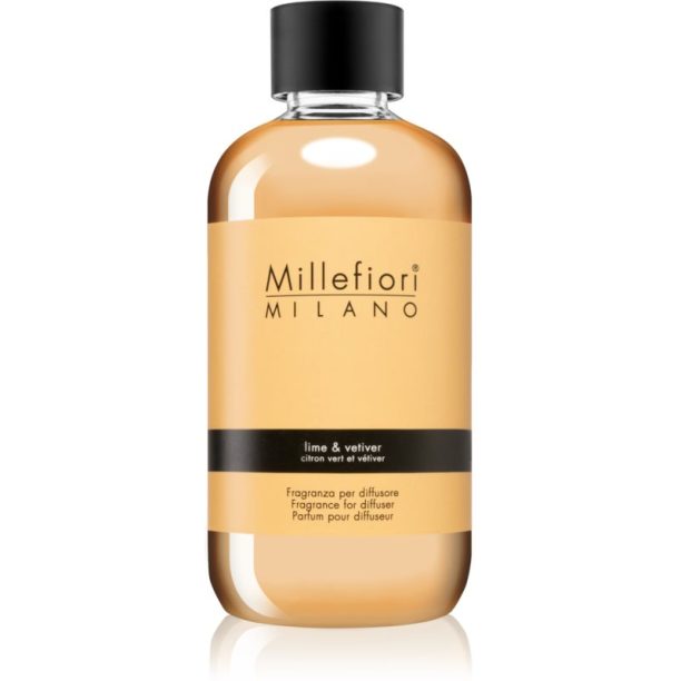 Millefiori Natural Lime & Vetiver пълнител за арома дифузери 250 мл.