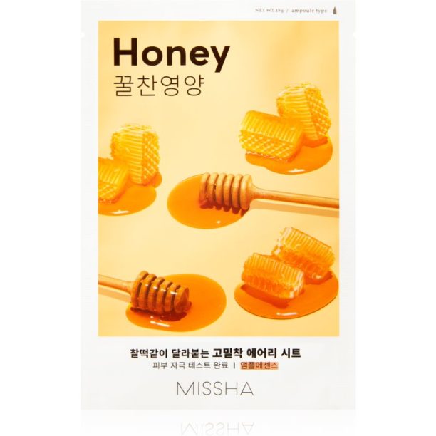 Missha Airy Fit Honey озаряваща платнена маска 19 гр.