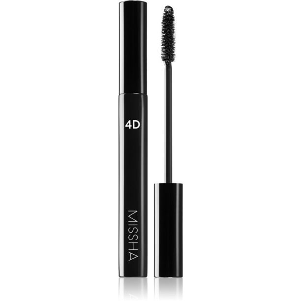 Missha The Style 4D Mascara спирала за по-голям обем цвят Black 7 гр.