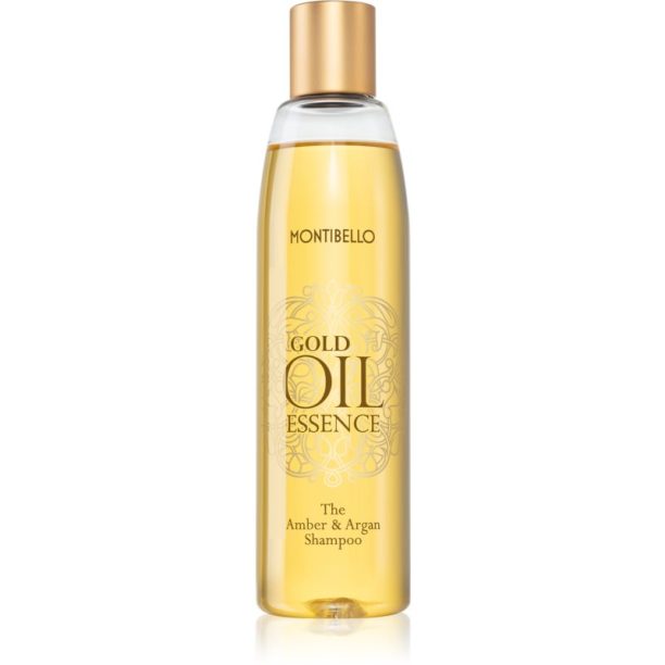 Montibello Gold Oil Amber & Argan Shampoo подхранващ шампоан за всички видове коса 250 мл.