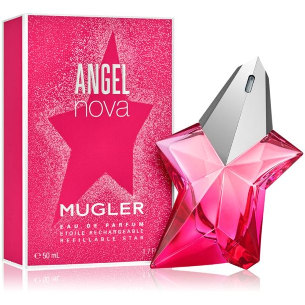 Mugler Angel Nova парфюмна вода сменяема за жени 50 мл. на ниска цена