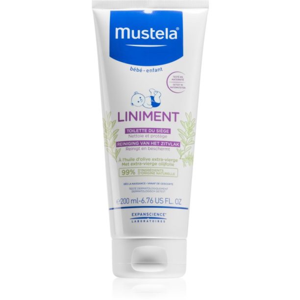 Mustela Bébé Liniment почистващо мляко за деца от раждането им 200 мл.