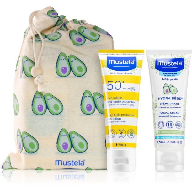 Mustela Sun Normal подаръчен комплект (за деца от раждането им)