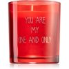 My Flame Unconditional You Are My One And Only ароматна свещ 8x9 см