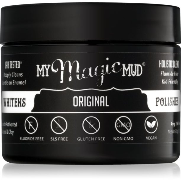 My Magic Mud Activated Charcoal избелваща пудра за зъби с активен въглен 30 гр.