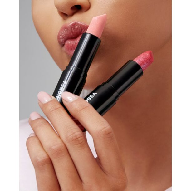 NOBEA Colourful Vinyl Lipgloss блясък за устни с винил ефект Bergonia pink 7 мл. купи на топ цена