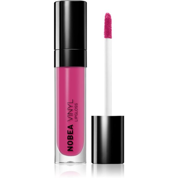 NOBEA Colourful Vinyl Lipgloss блясък за устни с винил ефект Bergonia pink 7 мл. на ниска цена