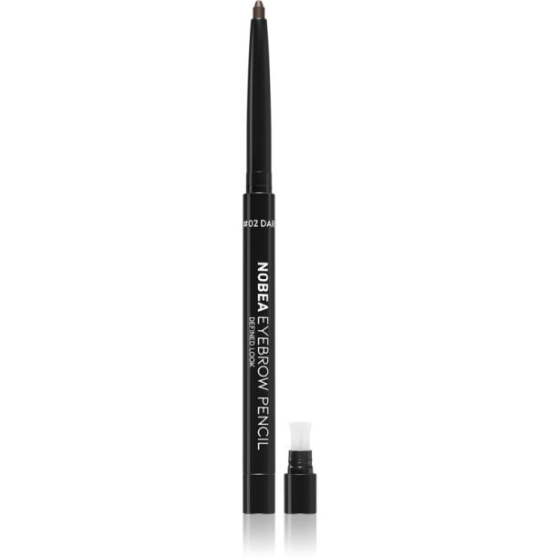 NOBEA Day-to-Day Eyebrow Pencil автоматичен молив за вежди 02 Dark brown 0