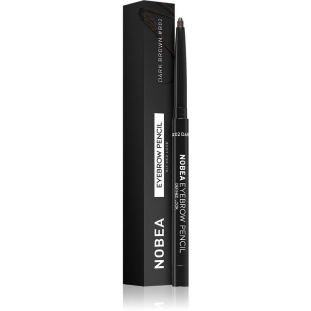 NOBEA Day-to-Day Eyebrow Pencil автоматичен молив за вежди 02 Dark brown 0