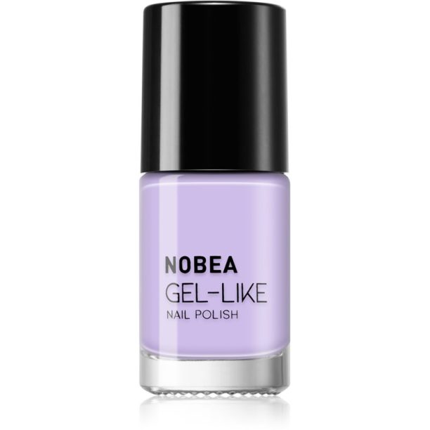 NOBEA Day-to-Day Gel-like Nail Polish лак за нокти с гел ефект цвят Blue violet #N61 6 мл. на ниска цена