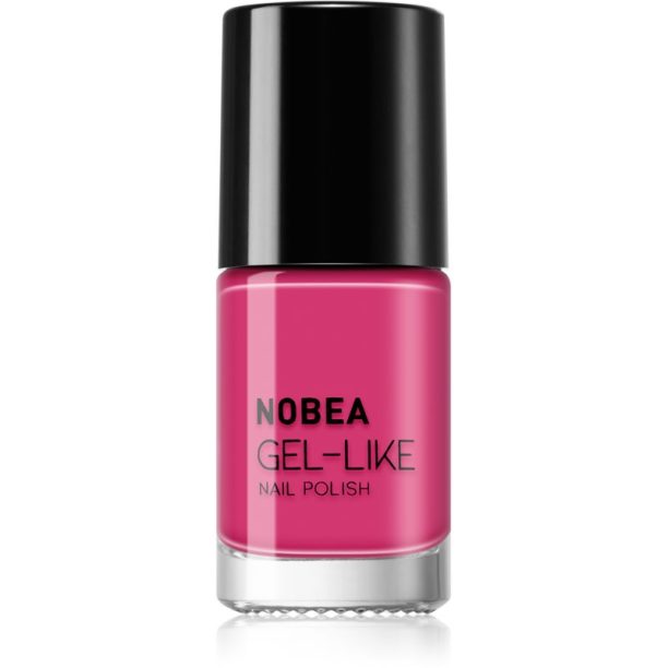 NOBEA Day-to-Day Gel-like Nail Polish лак за нокти с гел ефект цвят #N71 Pink blossom 6 мл. на ниска цена