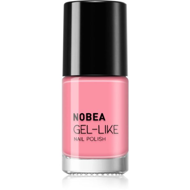 NOBEA Day-to-Day Gel-like Nail Polish лак за нокти с гел ефект цвят Pink rosé #N02 6 мл. на ниска цена