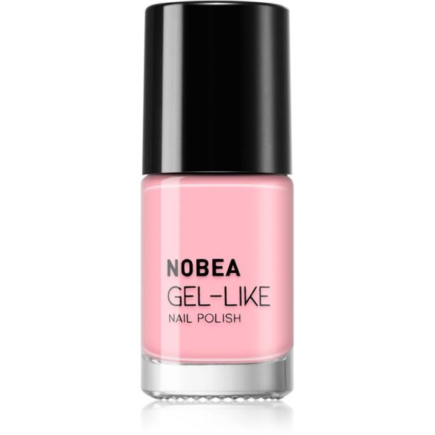 NOBEA Day-to-Day Gel-like Nail Polish лак за нокти с гел ефект цвят Salmon nude #N62 6 мл. на ниска цена