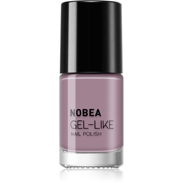 NOBEA Day-to-Day Gel-like Nail Polish лак за нокти с гел ефект цвят Thistle purple #N54 6 мл. на ниска цена