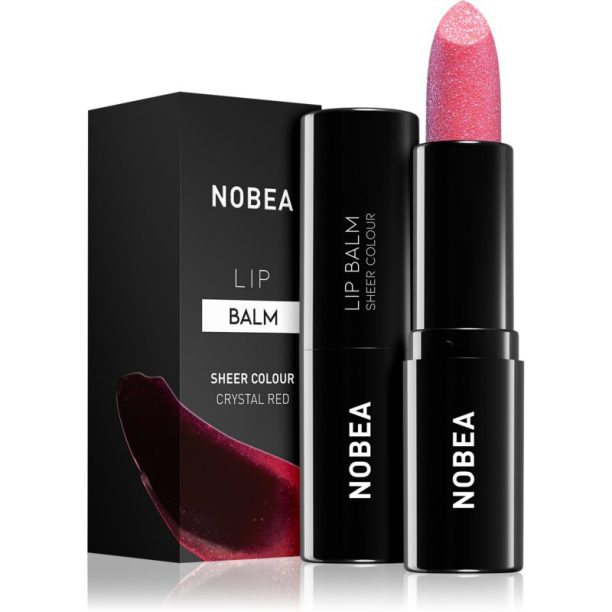 NOBEA Day-to-Day Lip Balm хидратиращ балсам за устни цвят Crystal red 3 гр. на ниска цена