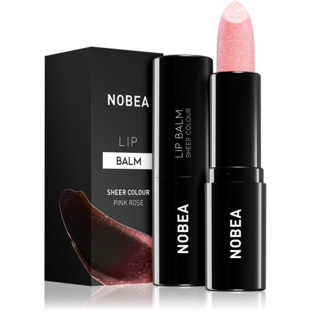 NOBEA Day-to-Day Lip Balm хидратиращ балсам за устни цвят Pink rose 3 гр. на ниска цена